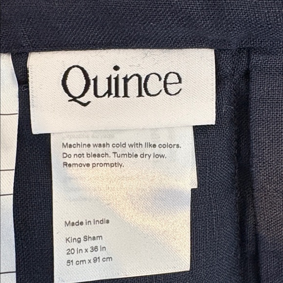 Quince European Linen Quilted Sham - Thumbnail 5